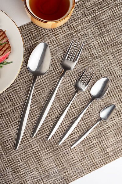 Porsima Etn-826 Atlantis 30 Pieces Stainless Steel Cutlery Set for 6 People