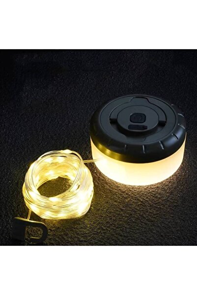 Unichrome Şarjlı Kamp Lambası Kamp Feneri Led Lamba Peri Ledli