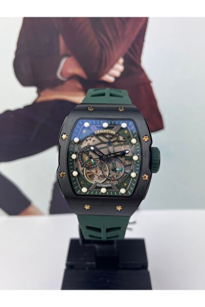 Quantum YEŞİL OTOMATİK SPOR KOL SAATİ 5 ATM SU GEÇİRMEZ 2 YIL GARANTİLİ