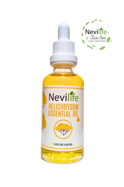 nevilife Altın Otu Yağı 50 ml , Ölmez Çiçek Yağı %100 Doğal (MASERASYON)