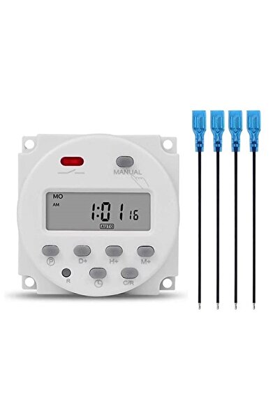Unichrome Cn101a Programlanabilir Gecikmeli Haftalık Zaman Ayarlı 220v Zaman Rölesi