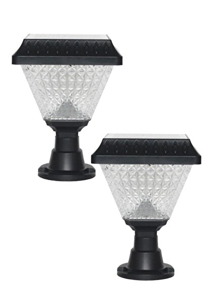 Unichrome 2 Adet Solar Set Üstü Dekoratif Bahçe Armatürü Aydınlatma