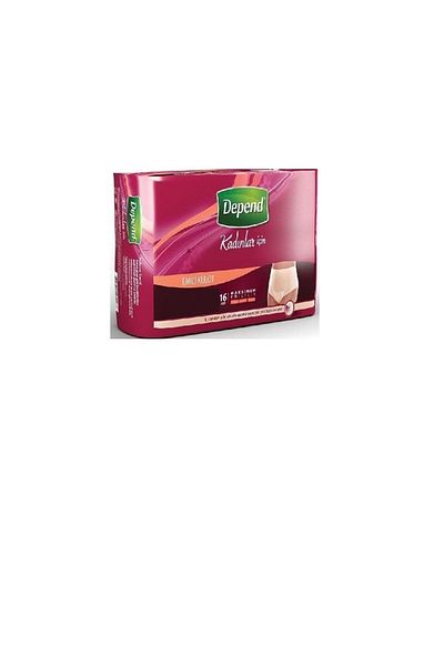 Depend Absorbent Panties Maternity Pad Women M (16 PCS) Advantage Package (SHOU)