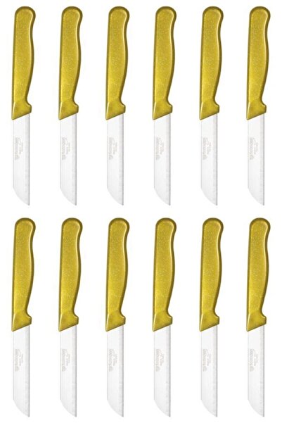 Solingen Gold Simli Meyve Bıçağı 12'li