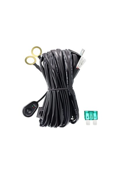 Unichrome 300 واط 18 Awg سلك تسخير 15a على الطرق الوعرة LED تشغيل / إيقاف