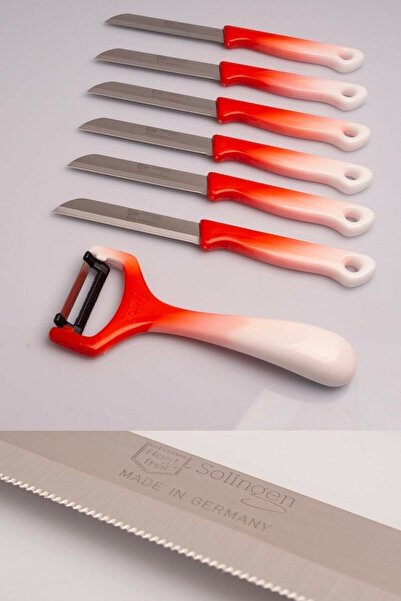 Solingen Meyve Bıçağı & Soyacak Seti 7 Parça