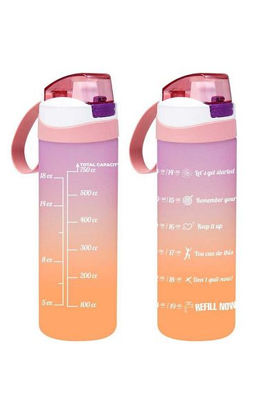 Herevin 161670-162 Water Bottle - Motivational Water Bottle - Water Bottle