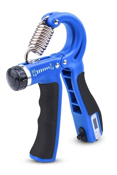 Unichrome Blue Counter Hand Spring 60 Kg – 5 Kg Adjustable Wrist Muscle Strengthener