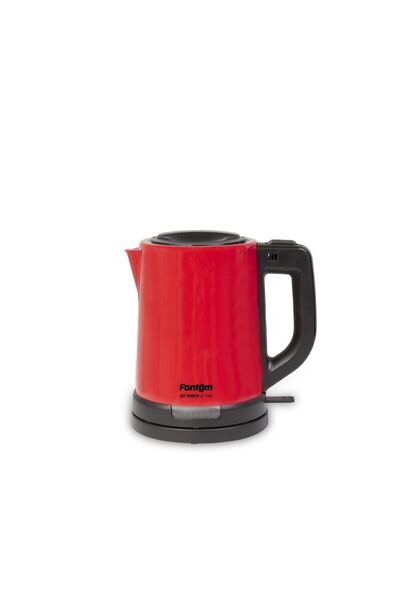 Fantom Cy1500 Çelik Çay Makinesi 1800 Watt - Kırmızı