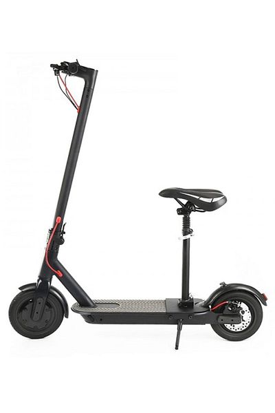CityMate Black Electric Scooter Seat - Folding Suspension
