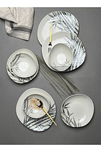 eca home Asuss - Pebble Yemek Seti 18 Parça