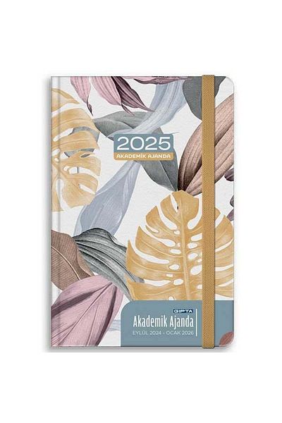 Gıpta 160-PSK 2025 - Седмичен академичен план 17*24, модел 10, шит с конец, твърди корици