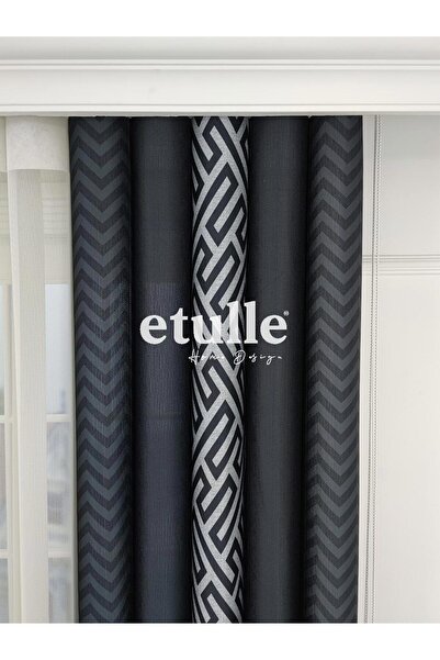 Etulle Akıllı Dikey Perde King11 Baskılı Model