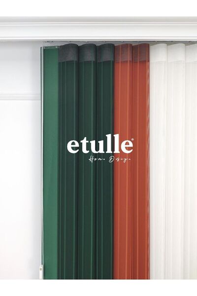 Etulle Loft - Yeni Nesil Akıllı Dikey Tül Zebra Perde