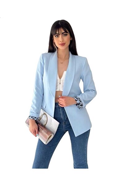 Nilo Жіночий піджак без ґудзиків з кишенями на підкладці зі складними рукавами