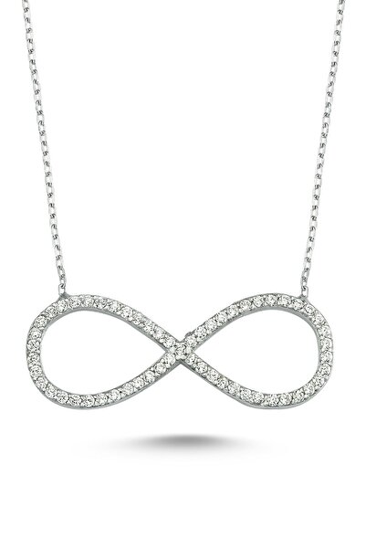 Starlight Kadın Sonsuzluk Işareti Gümüş Kolye Ik0023