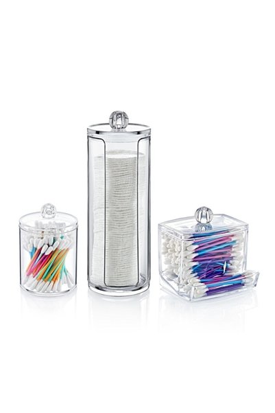 abnturk Pamukluk Makyaj Organizeri 3'lü Set Ft-011 Fma00182