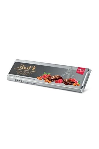 Lindt Swiss Silver Dark Berry Almond Frambuaz Karışımlı Ve Badem Parçacıklı B...