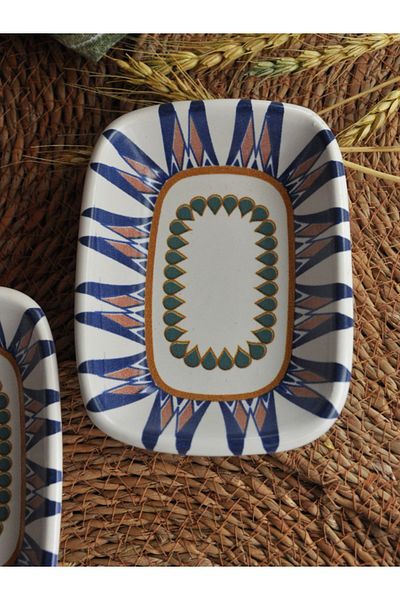M'art Home M Art Home - طبق تقديم صغير سيباهي مكون من قطعتين 10x14 ج