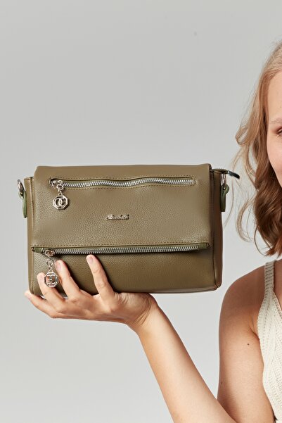 Morpelikan Women's Four-Compartment Adjustable Shoulder Strap Clutch Crossbody Shoulder Bag