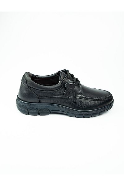 Polaris 102521   Pantofi casual pentru bărbați din piele neagră