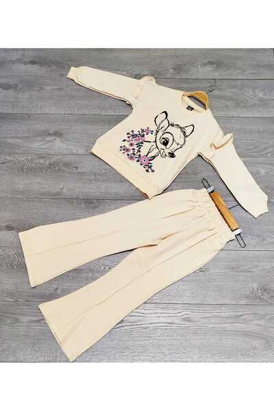 relax kids Set de picior spaniol cu imprimeu Gazelle pentru fată