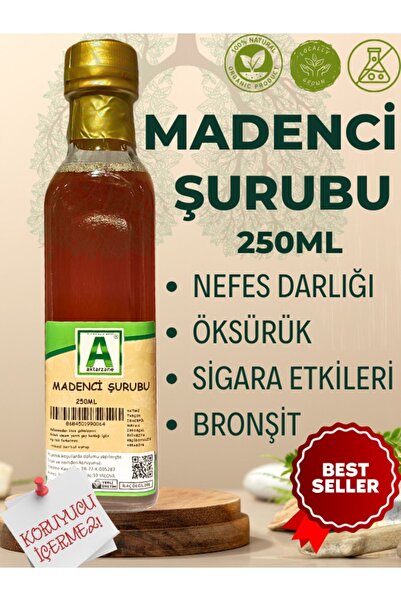 Aktarzane Madenci Şurubu 250ml Avantajlı Boy