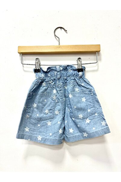 rois kids KIZ ÇOCUK ŞORT YILDIZ BASKILI