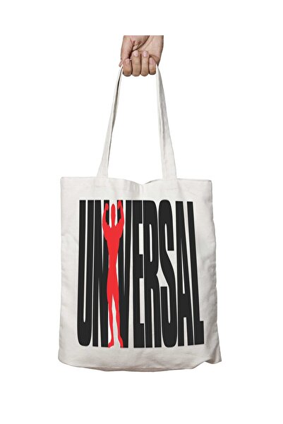 ART HEDİYE Universal Two Side Printed Washable Shoulder Tote Bag - for School...