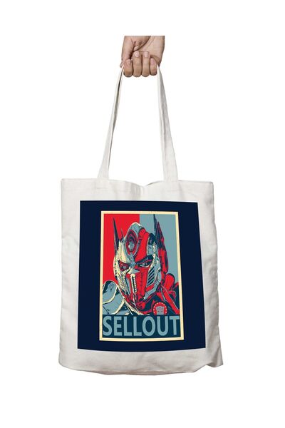 ART HEDİYE Optimus Prime Traitor - Washable Printed Bag, StaY Two Sides