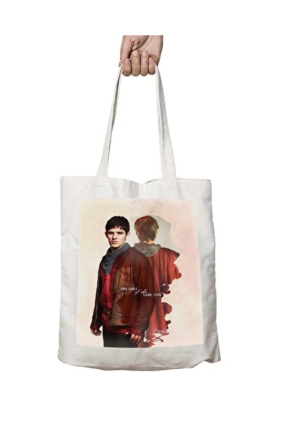 ART HEDİYE Merlin Мийка з принтом - Двосторонній