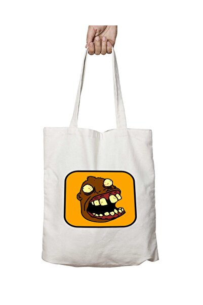 ART HEDİYE Rockstar BR HUE Two Side Permanent Printed Shoulder Tote Bag - Was...