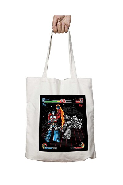 ART HEDİYE Optimus Prime Megatron Transformers - Washable Permanent Bag, Two ...