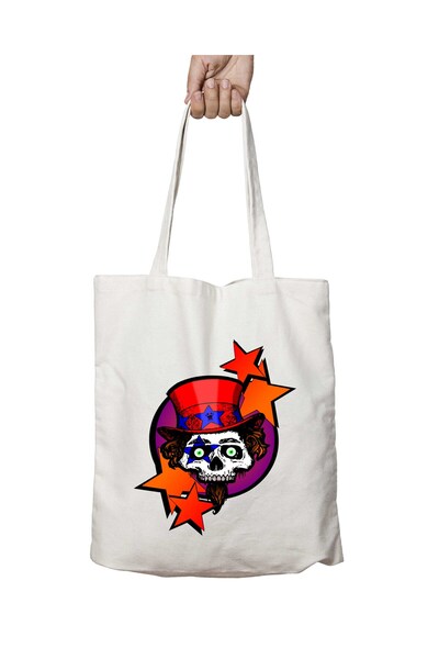 ART HEDİYE Суха голова чарівника Двосторонній мішок з постійним принтом, який...