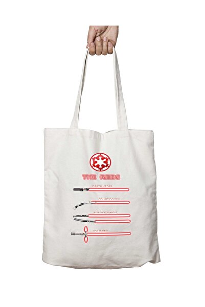 ART HEDİYE حرب النجوم - حقيبة كتف قابلة للغسل مطبوعة على الجانبين من THE REDS