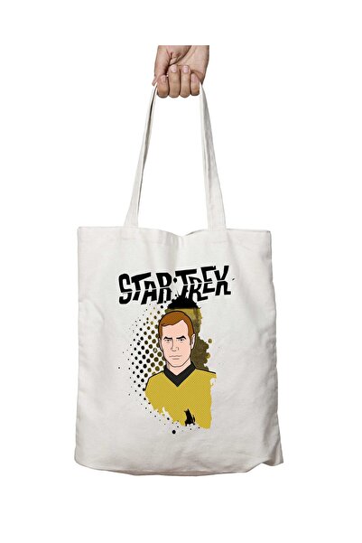 ART HEDİYE Star Trek Animated Grunge - Капітан Кірк Мийний сумка з принтом, д...