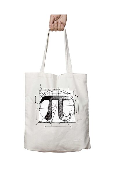 ART HEDİYE حقيبة منقوشة على الجانبين وقابلة للغسل