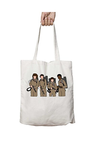 ART HEDİYE حقيبة كتف قابلة للغسل من Stranger Things Ghostbusters، مطبوعة على ...