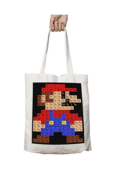 ART HEDİYE مسطرة دورية ماريو - حقيبة قابلة للغسل بطباعة دائمة على الجانبين (2)