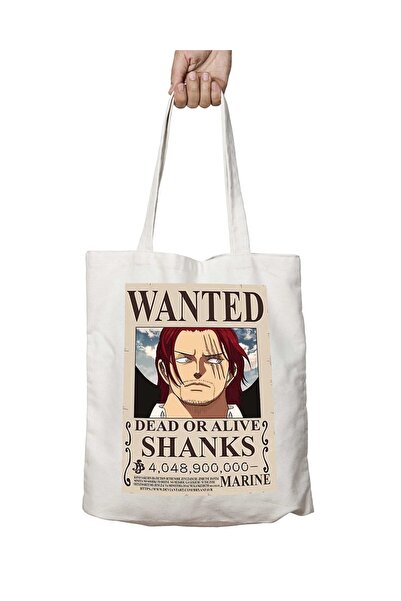 ART HEDİYE Wanted Shanks Anime - Washable Permanent Printed School and Beach ...