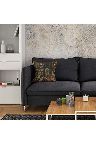 The Lucid Lab Apelles Painting Campaspe Çift Taraflı Kırlent Kılıfı 2 Adet