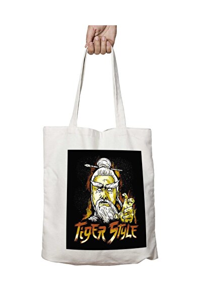ART HEDİYE Kill Bill Pai Mei Tiger StYle - Two Sided Permanent Printed Washab...