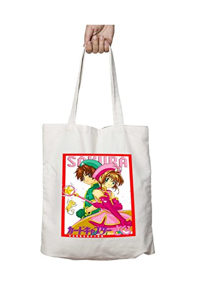 ART HEDİYE SAKURA CARD - Двостороння сумка з принтом, яку можна прати