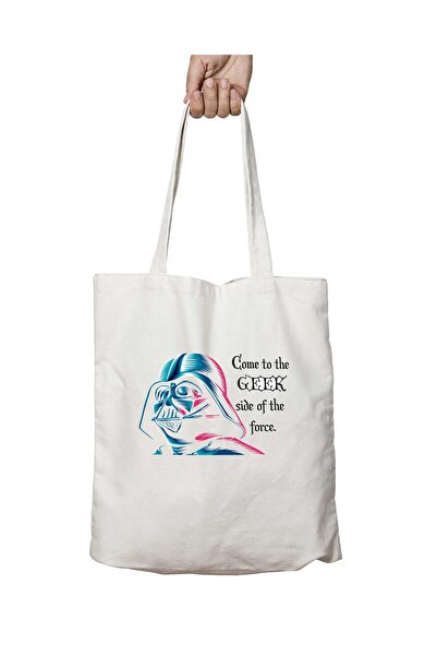 ART HEDİYE Come to the Geek Star Wars Vader iki Tarafı Kalıcı Baskılı Yıkanab...