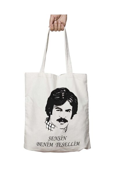 ART HEDİYE Ferdi Tayfur - Consolare mea, geantă lavabilă cu imprimeu permanen...