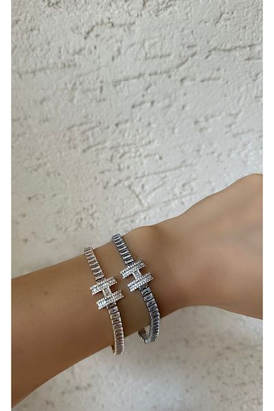 MAT STORE H Model Zircon Stone Bracelet 17-20 cm