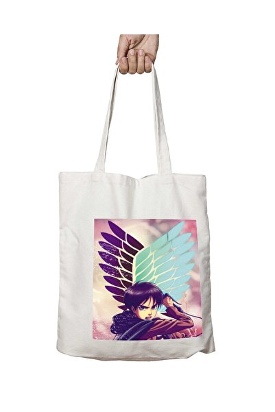ART HEDİYE Attack on Titan II - Washable Permanent Printed Bag