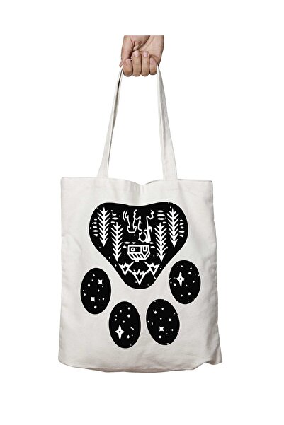 ART HEDİYE My Dog My Friend - حقيبة قابلة للغسل مطبوعة على الجانبين