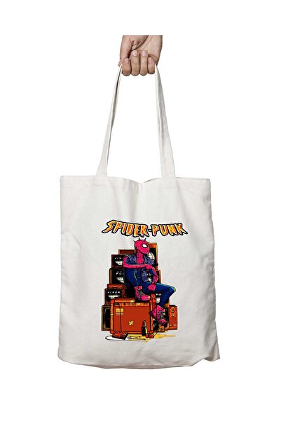 ART HEDİYE سبايدر بانك بوم - حقيبة سبايدر مان مطبوعة قابلة للغسل