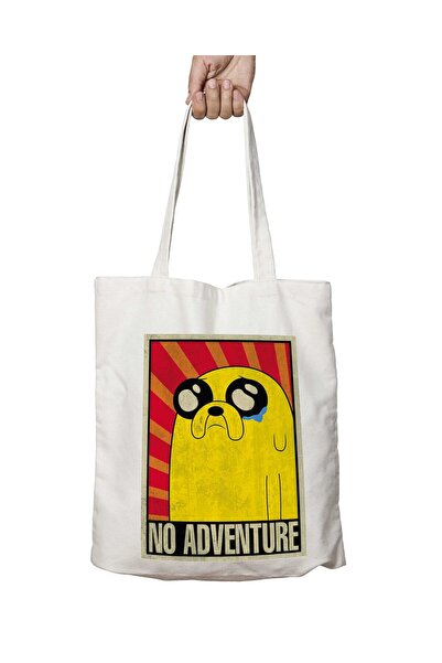 ART HEDİYE حقيبة قابلة للغسل بطبعات سوفيتية من Adventure Time - تدوم على الجا...